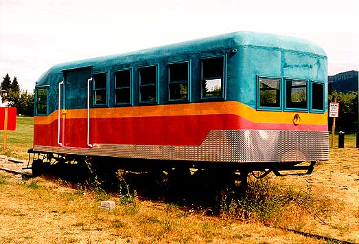 Mack Rail Bus - Rear